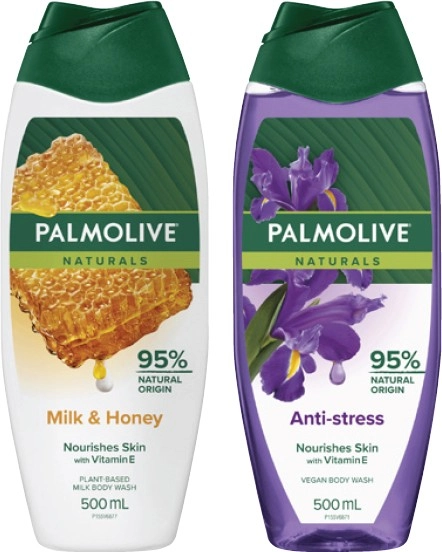 Palmolive Naturals Body Wash 500mL