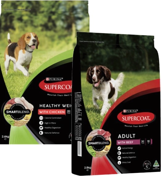 Supercoat Dry Dog Food 2.6kg-2.8kg