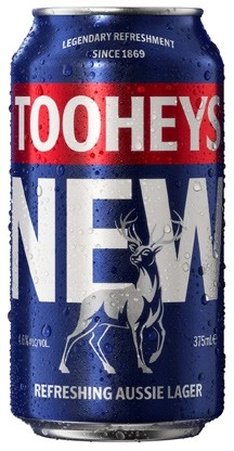 Tooheys New Block Cans 30x375mL