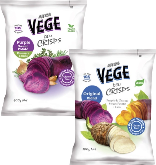 Vege Chips Deli Crisps 100g