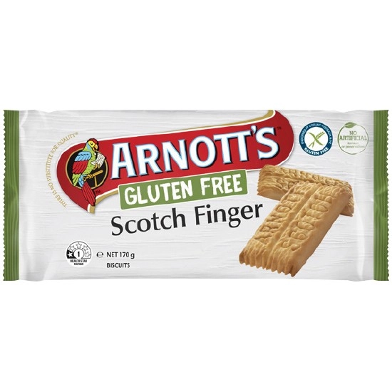 Arnott’s Gluten Free Scotch Finger Biscuits 170g