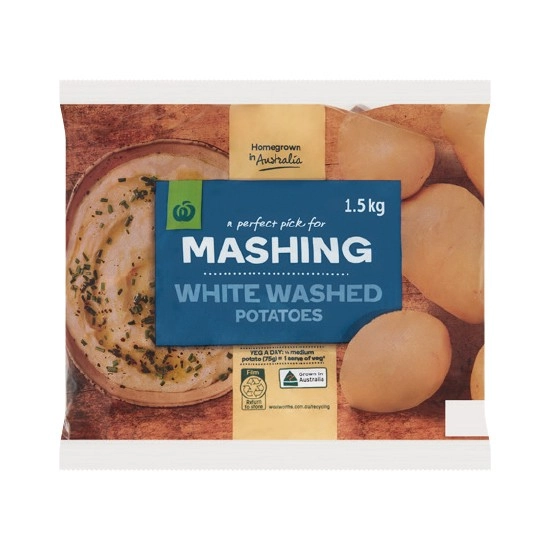 Australian Mashing Potatoes 1.5 kg Pack