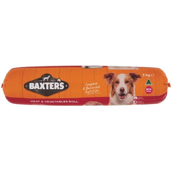 Baxters Fresh Dog Food Roll 3 kg