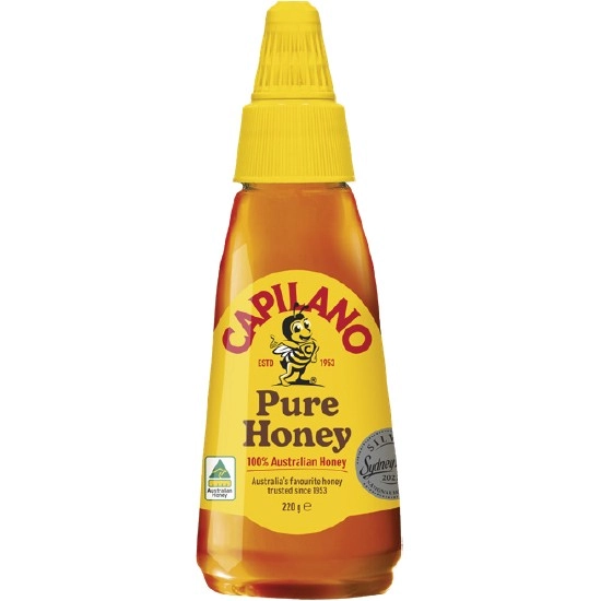 Capilano 100% Pure Australian Honey Twist & Squeeze 220g