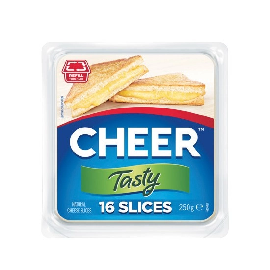 Cheer Cheese Slices 250g