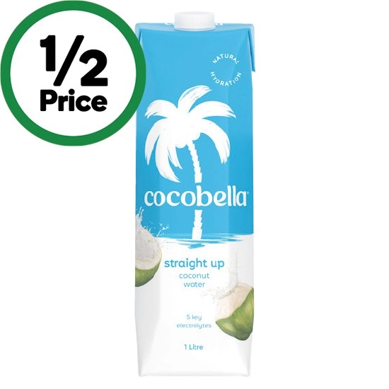 Cocobella Straight Up Coconut Water 1 Litre