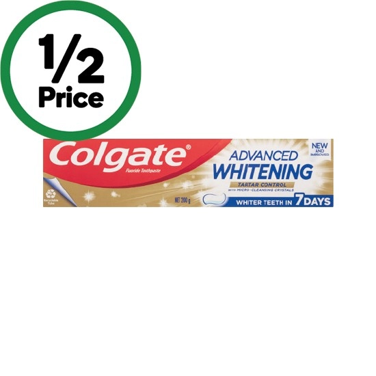 Colgate Advanced Whitening Tartar Control Toothpaste 200g