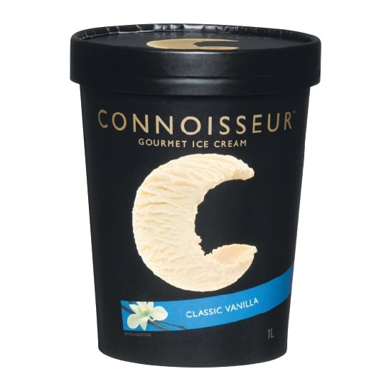 Connoisseur Ice Cream Tub 1 Litre