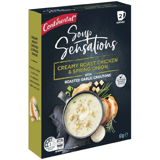 Continental Soup Sensations 40-70g Pk 2