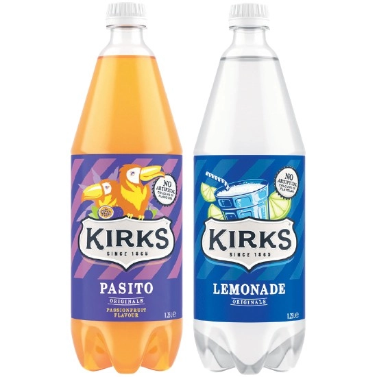 Kirks Soft Drink Varieties 1.25 Litre