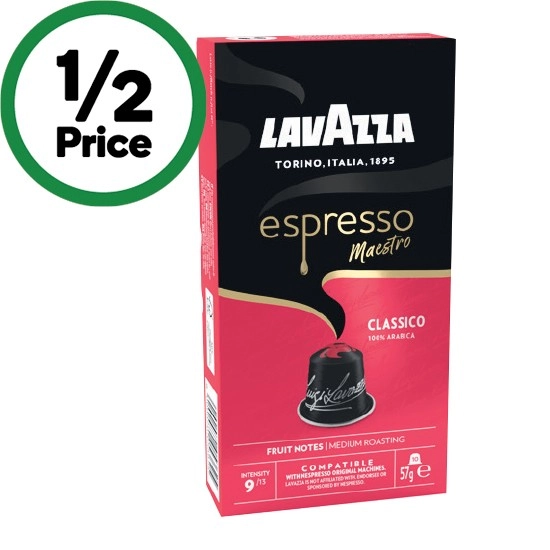 Lavazza Coffee Capsules Pk 10