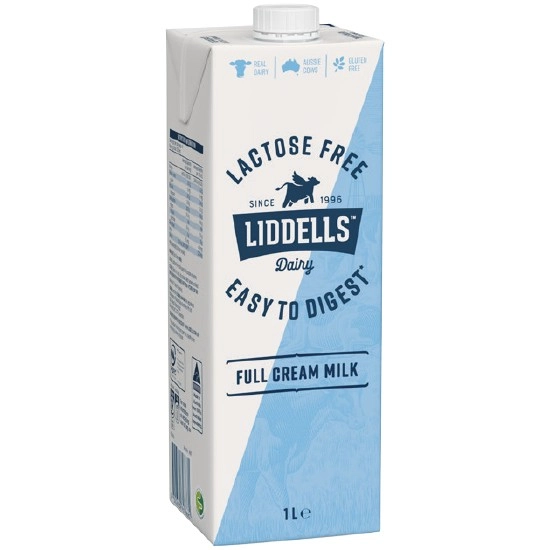 Liddells Lactose Free Milk 1 Litre