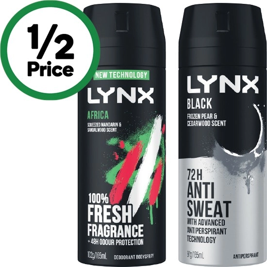 Lynx Deodorant Body Spray 165ml