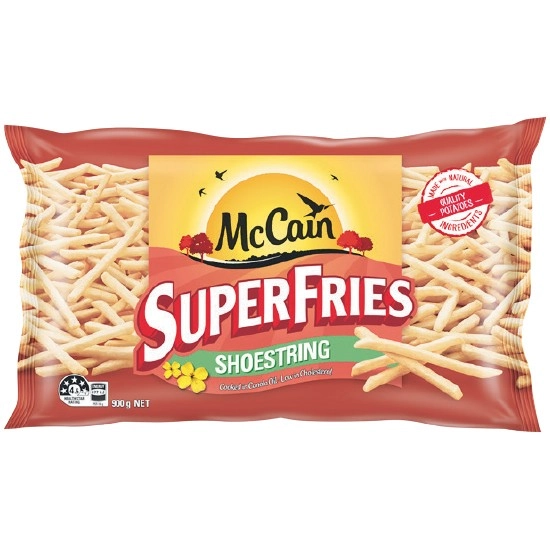 McCain Superfries 900g – From the Freezer