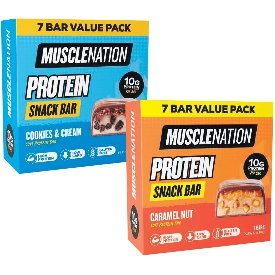 Muscle Nation Protein Snack Bar Pk 7^