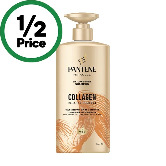 Pantene Miracles Shampoo 650ml or Conditioner 600ml