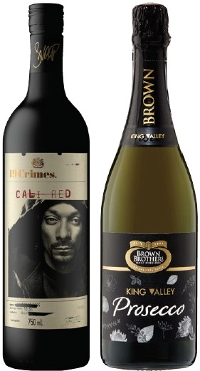 19 Crimes Snoop Cali or Brown Brothers Prosecco 750mL Varieties