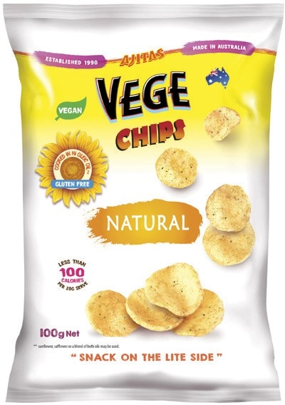 Ajitas Vege Chips 100g Selected Varieties