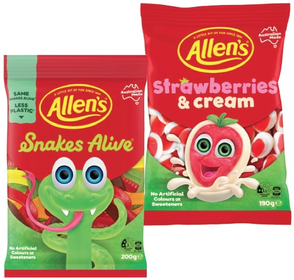 Allen’s Medium Bag 140‑200g Selected Varieties