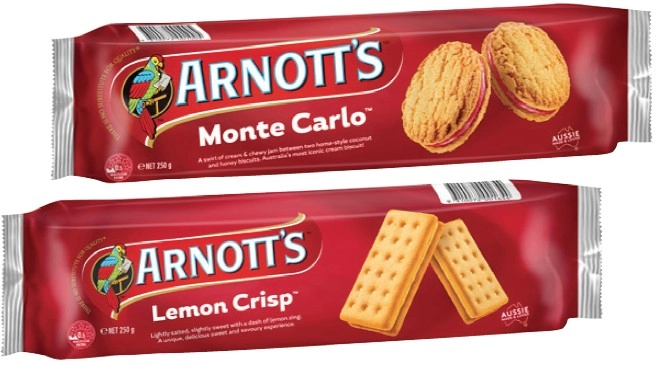 Arnott's Cream Biscuits 200‑250g Selected Varieties