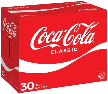 Coca‑Cola 30x375mL Selected Varieties