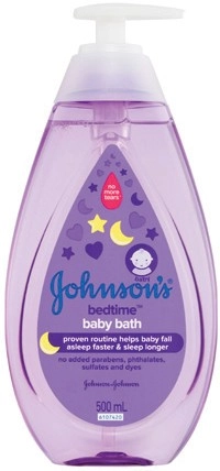 Johnson's Baby Bath, Shampoo, Lotion or Oil 500mL Selected Varieties