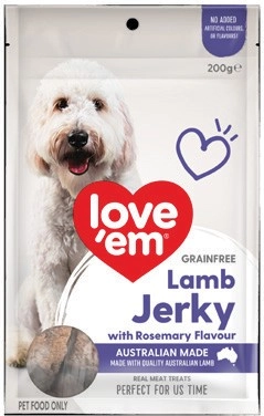 Love'em Grainfree Real Meat Treats 200g Selected Varieties