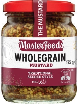 MasterFoods Mustard 170‑175g or Horseradish Cream 175g Selected Varieties