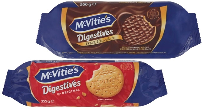 Mcvities Digestive Biscuits 266‑355g Selected Varieties