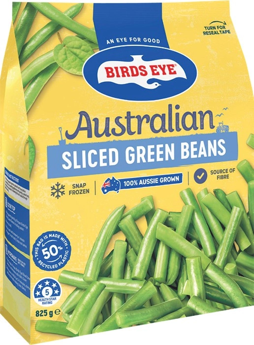 NEW Birds Eye Sliced Green Beans 825g