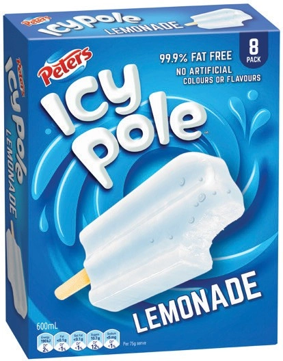 Peters Icy Pole 8 Pack Selected Varieties