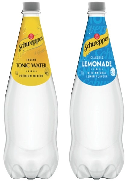 Schweppes Mixers, Soft Drinks or Natural Mineral Water 1.1 Litre Selected Varieties