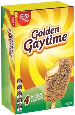 Streets Golden Gaytime Ice Cream 4 Pack Selected Varieties