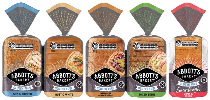 Abbott's Bakery Gluten Free Bread or Sourdough Bread 500g Selected Varieties