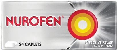 Nurofen Ibuprofen 200mg Caplets 24 Pack**