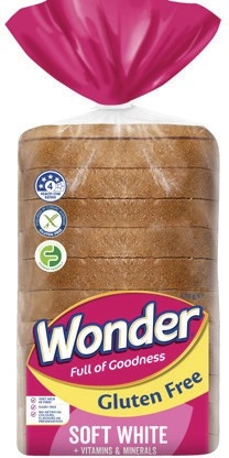 Wonder Gluten Free Bread 470-500g Selected Varieties