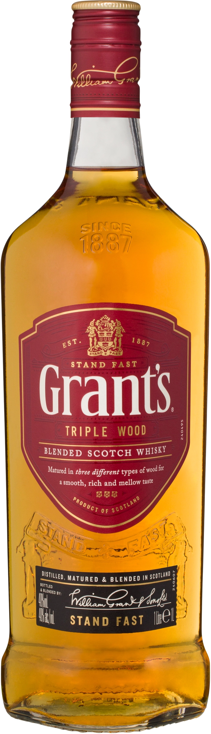 Grant’s Triple Wood Scotch Whisky 1 Litre