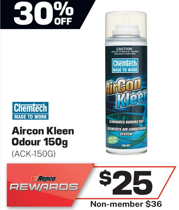 Chemtech Aircon Kleen Odour 150g - ACK-150G