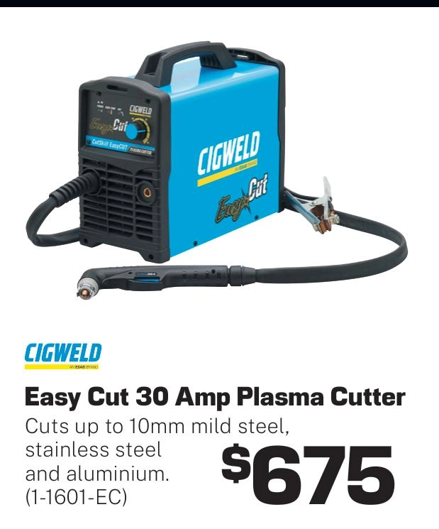 Cigweld CutSkill EasyCut 30 Amp Plasma Cutter - 1-1601-EC