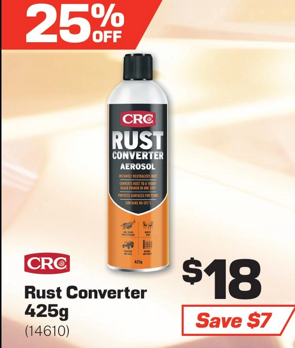 CRC Rust Converter Aerosol 425g - 14610