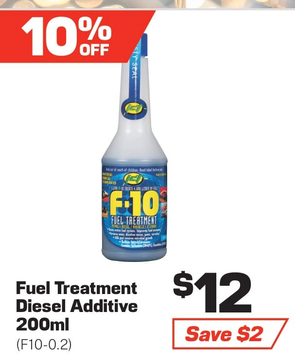 ICT F-10 Fuel Treatment 200ml - F10-0.2