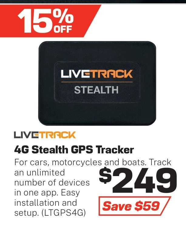 Livetrack Stealth GPS Tracker - LTGPS4G