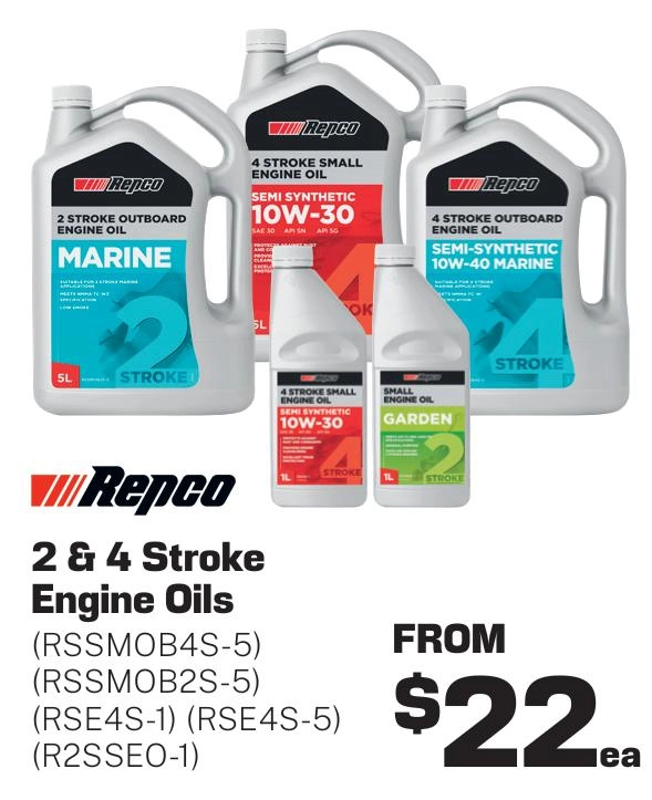 Repco 2 & 4 Stroke Engine Oils