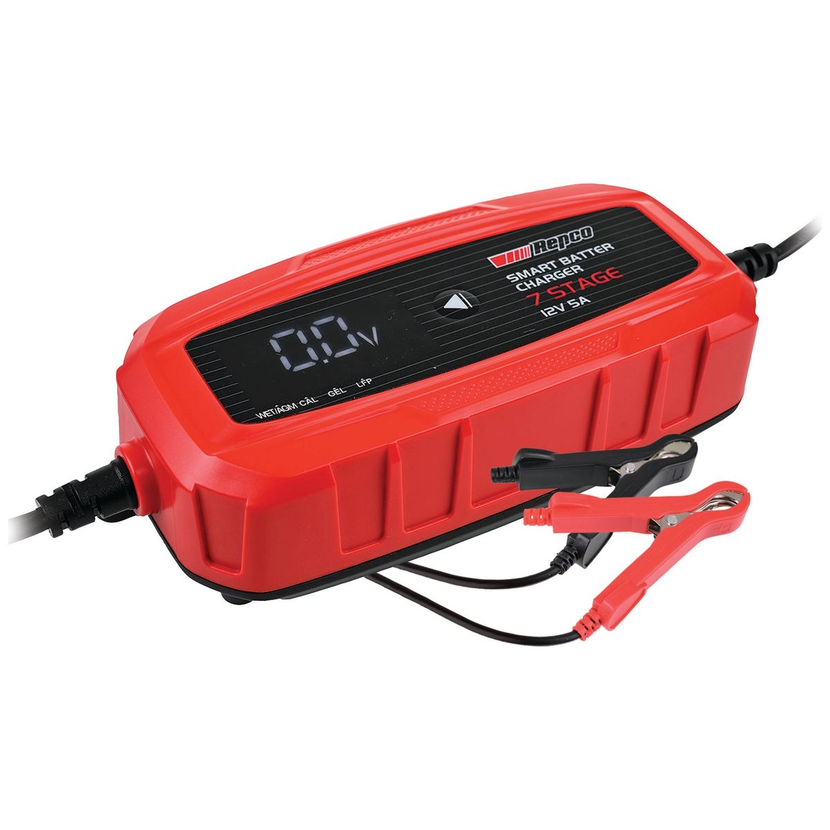 Repco 5A Smart Battery Charger & Maintainer - RBC5A