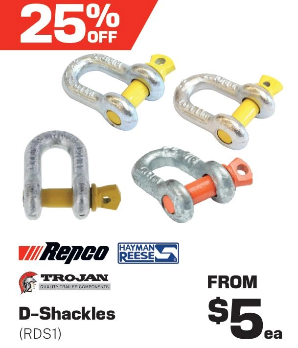 Repco, Hayman Reese, Trojan D-Shackles