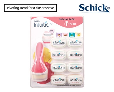 Schick Intuition Women’s Razor Value Pack 