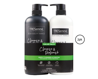 TRESemmé Shampoo and Conditioner Value Pack 2 x 940ml 