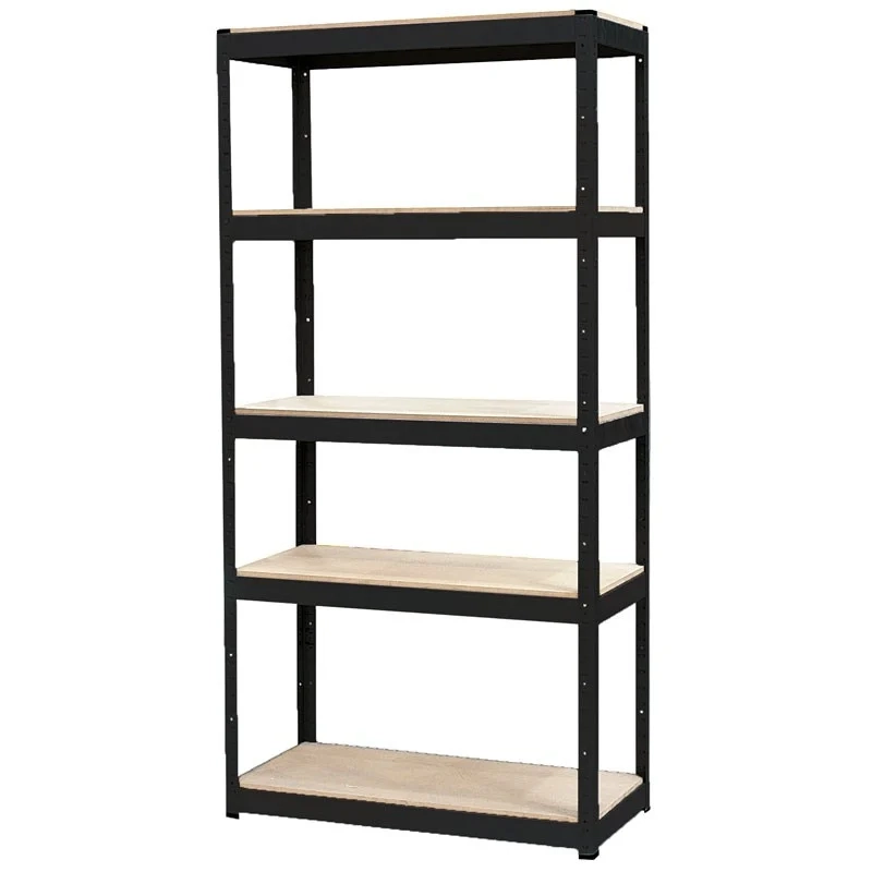 Shed Style Slot-N-Lock Black 5 Shelf Small