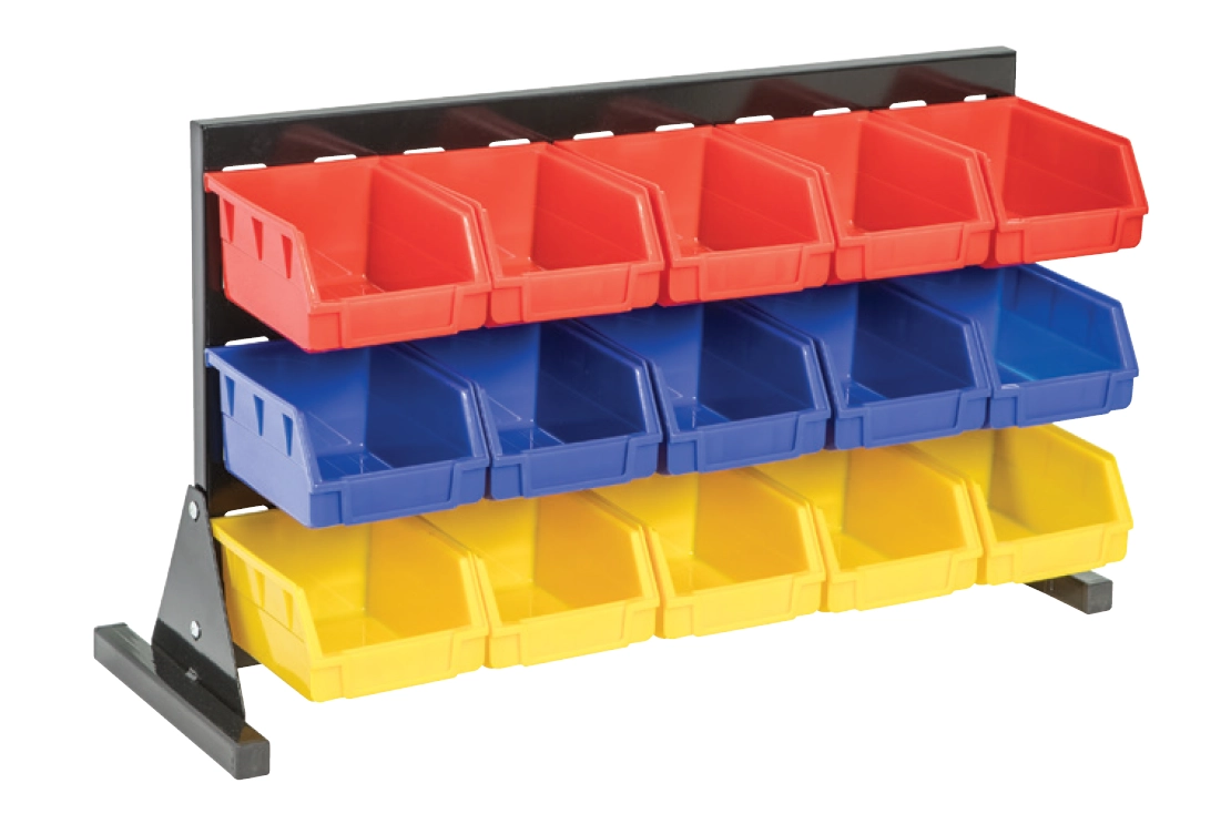 Table Top 15 Bin Storage Rack