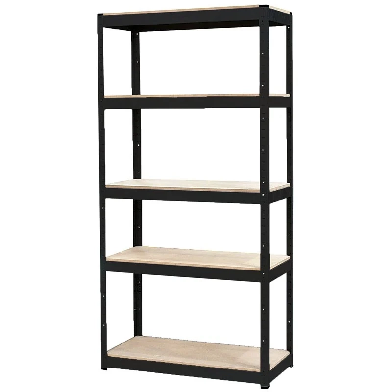 Shed Style Black Slot-N-Lock Black 5 Shelf Unit